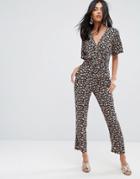 Uttam Boutique Ditsy Flower Print Jumpsuit - Multi