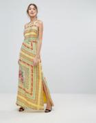 Uttam Boutique Multi Floral Print Maxi Dress - Multi