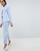 B.young Waist Tie Suit Pants-blue