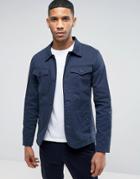 Casual Friday Canvas Jacket - Navy