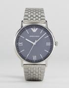 Emporio Armani Ar11068 Bracelet Watch In Silver - Silver