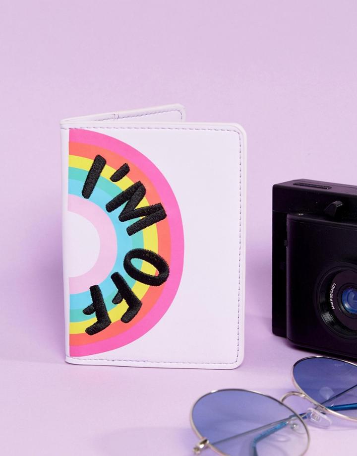 Skinnydip I'm Off Passport Holder - Multi