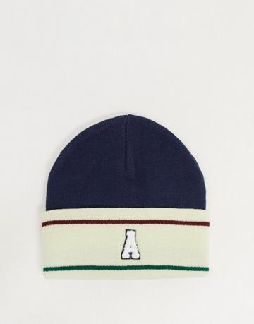 Asos Actual Beanie In Navy