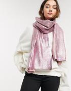Skinny Dip Alexis Pink Scarf