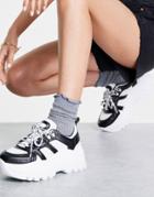Topshop Como Chunky Sneakers In Black