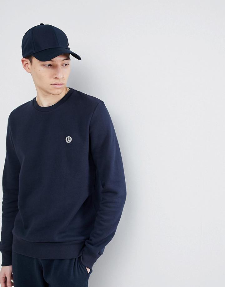 Henri Lloyd Bredgar Crew Neck Sweat In Navy - Navy