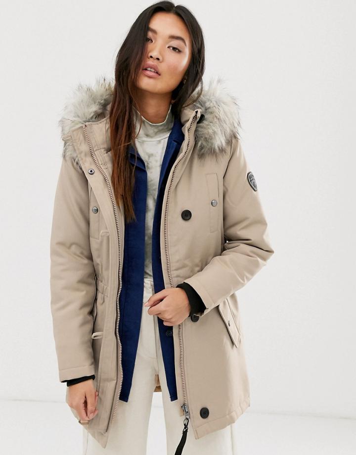 Only Fur Parka-beige