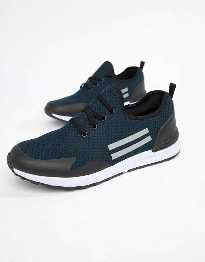 Brave Soul Ross Sneaker - Navy