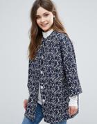 Helene Berman Kimono Style Jacket - Navy