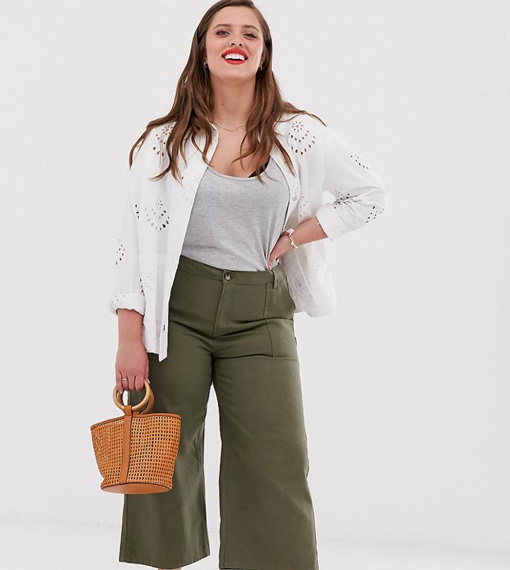 Urban Bliss Plus Utility Pants-green