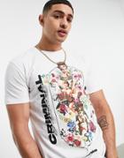 Criminal Damage Cherubs T-shirt In White