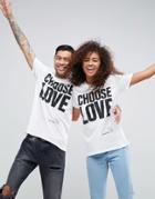 Help Refugees Choose Love Organic Cotton T-shirt - White