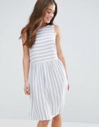 Vero Moda Ville Striped Sleeveless Dress - Multi