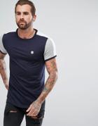 Le Breve Raglan T-shirt - Navy