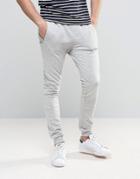 Only & Sons Joggers With Cuffed Hem - Gray