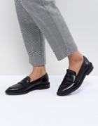 Selected Leather Loafer - Black