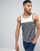 Ellesse Panel Tank - Gray