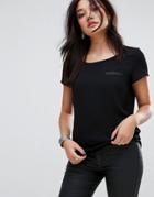 Vero Moda Woven Tee - Black