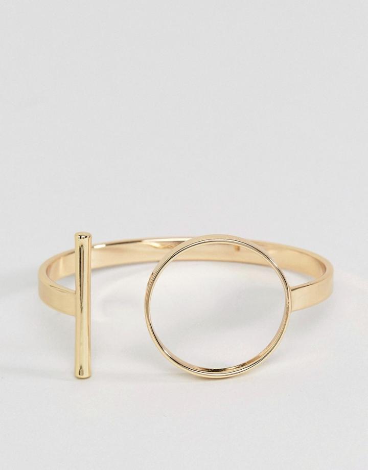 Fiorelli Circle Cuff - Gold