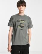 Aape By A Bathing Ape Urban Army T-shirt In Green