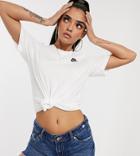 Nike White Mini Logo Oversized T-shirt