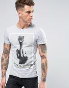 Blend Hand Emu T-shirt - Gray
