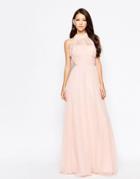 Ashley Roberts For Key Collections Radiance Maxi Dress - Nude