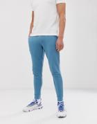 Asos Design Skinny Sweatpants In Blue