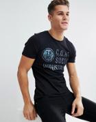 Jack & Jones Core T-shirt With Reflecting Logo - Black