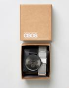 Asos Interchangeable Mesh Bracelet Watch - Multi