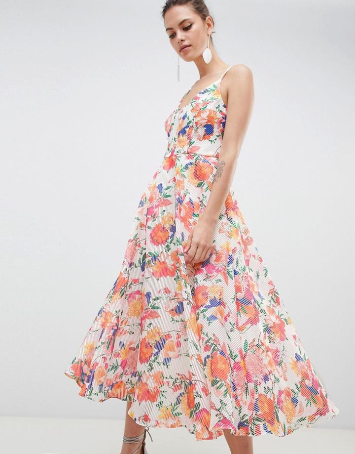 Coast Shannon Tropicana Dress - Multi