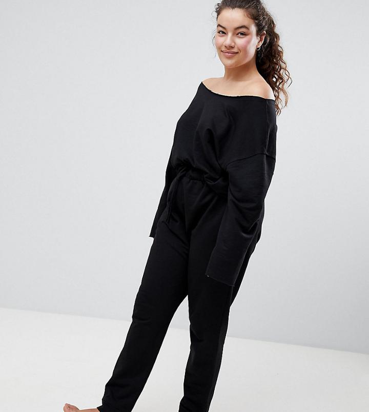 Asos Design Curve Lounge Jogger - Black
