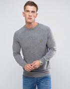 Lyle & Scott Links Sweater Gray - Gray