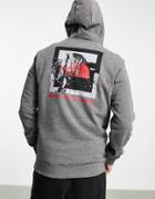 The North Face New Climb Hoodie In Gray-grey