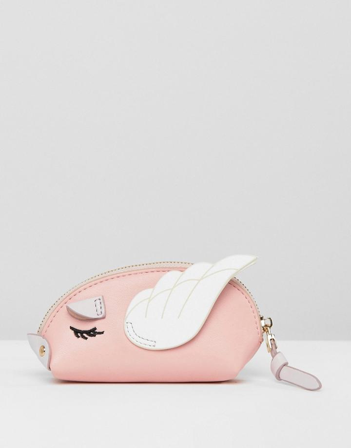 Asos Design Flying Pig Purse - Pink