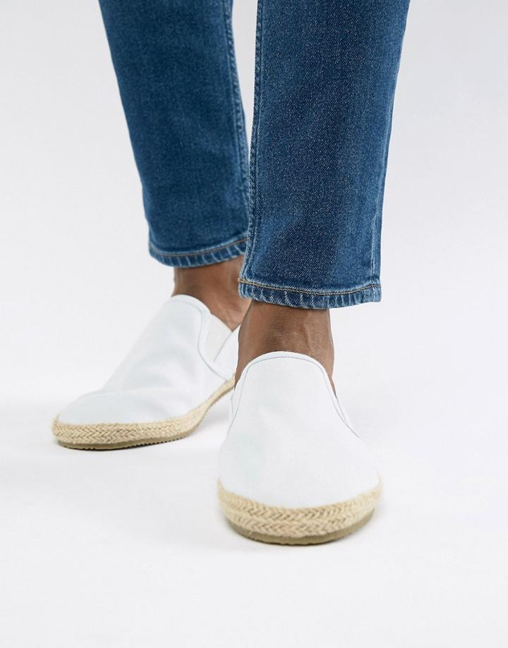 Brave Soul Wide Fit Espadrilles In Blue - Blue