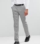Heart & Dagger Tall Skinny Suit Pants In Pow Check - Gray