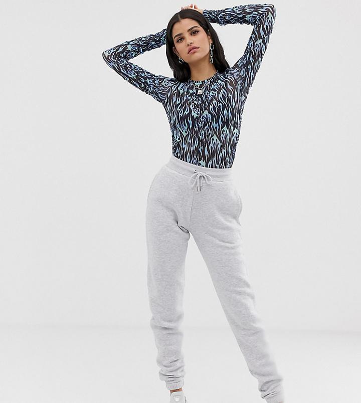Collusion Tall Skinny Jogger In Gray - Gray