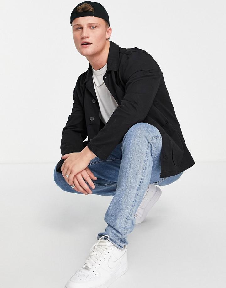 New Look Relaxed Jacket In Black