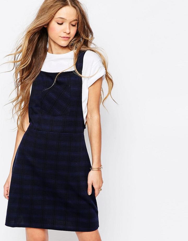 Influence Check Pinafore Dress