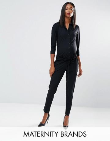 Noppies Maternity Casual Jumpsuit - Black