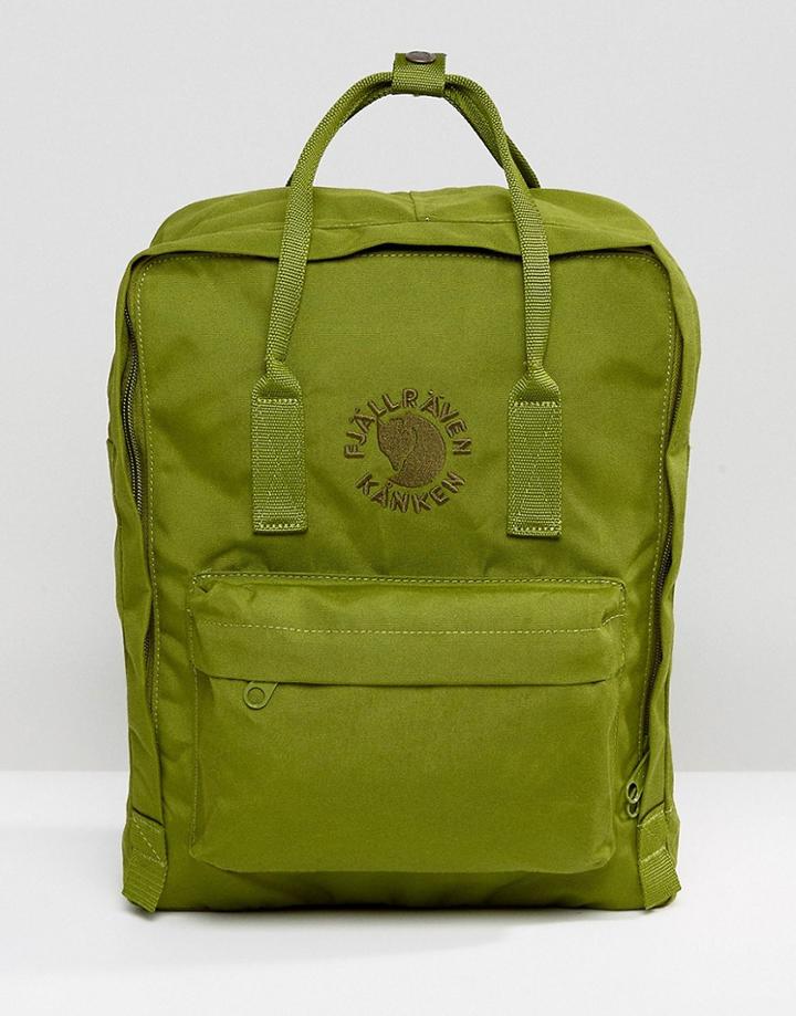 Fjallraven Re-kanken Backpack In Green 16l - Green