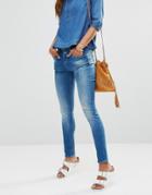 Only Lise Antifit Slouchy Jeans - Blue