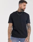 Another Influence Boxy T-shirt-black