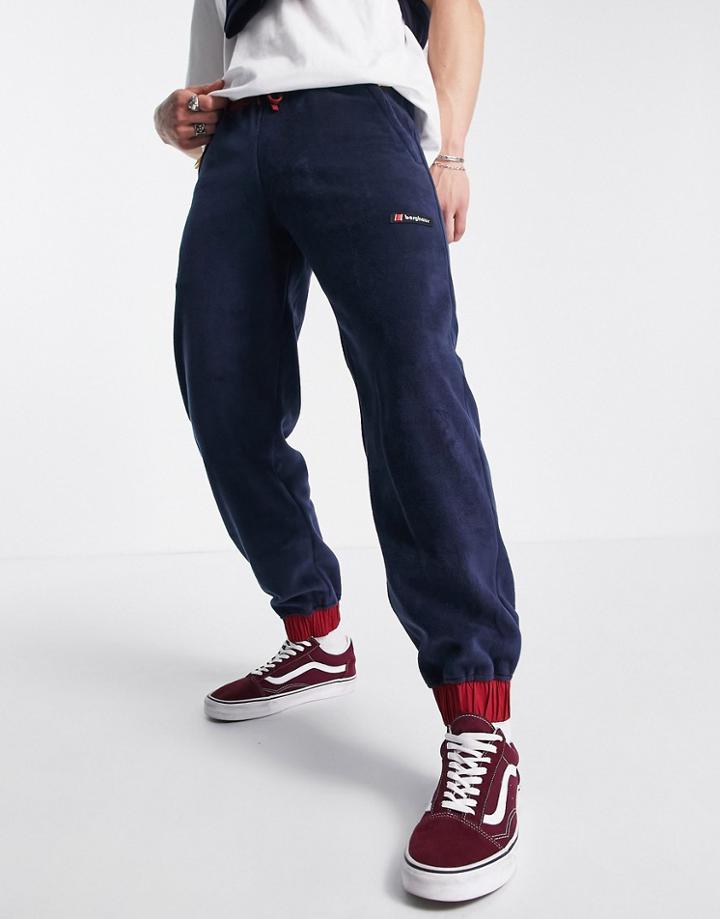 Berghaus Oversized Fleece Sweatpants In Navy