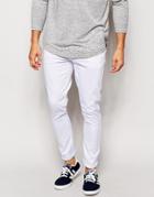 Asos Super Skinny Chinos - White