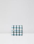 Asos Design Check Wallet - Multi