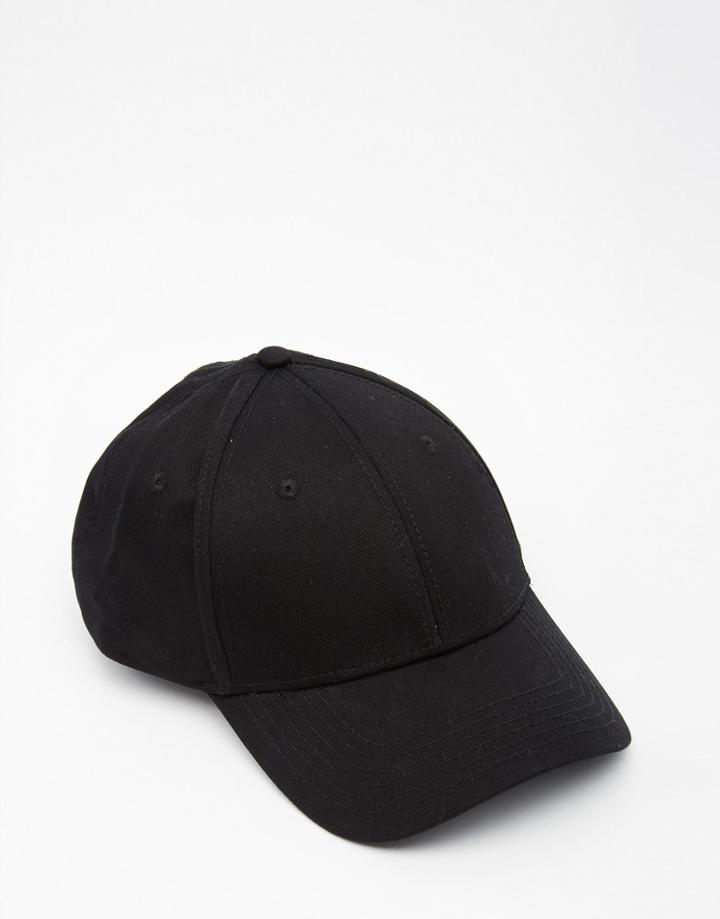 Selected Homme Jakob Cap - Black