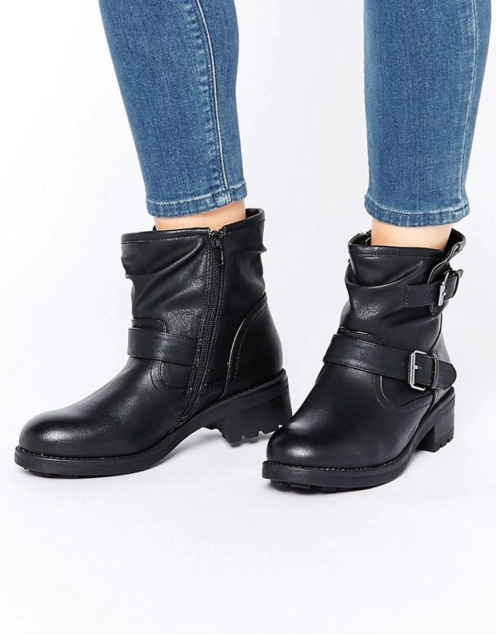 New Look Bouncer Boots - Black