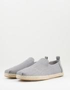 Toms Deconstructed Alpargata Rope Espadrilles In Gray